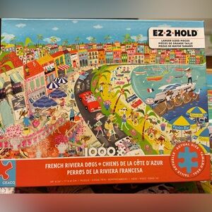 Ceaco French Riviera Dogs 1000pc Puzzle